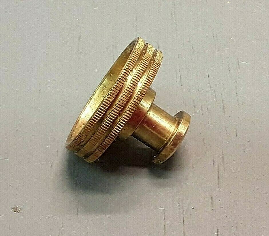 Stanley Plane Cutter Brass Adjusting Nut Part Depth Adjusting Knob 1-1/4 Stanley Plane Cutter Brass Adjusting Nut Part Depth Adjusting Knob 1-1/4