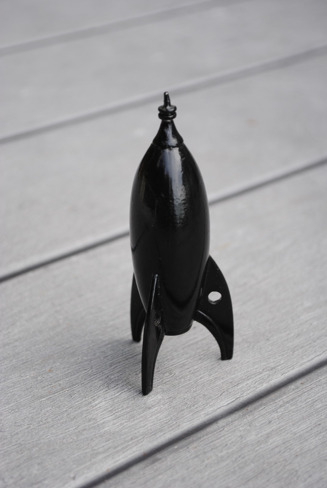 Salesman Sample Rare Genuity Black Rocket Metal Desk Model 2000 