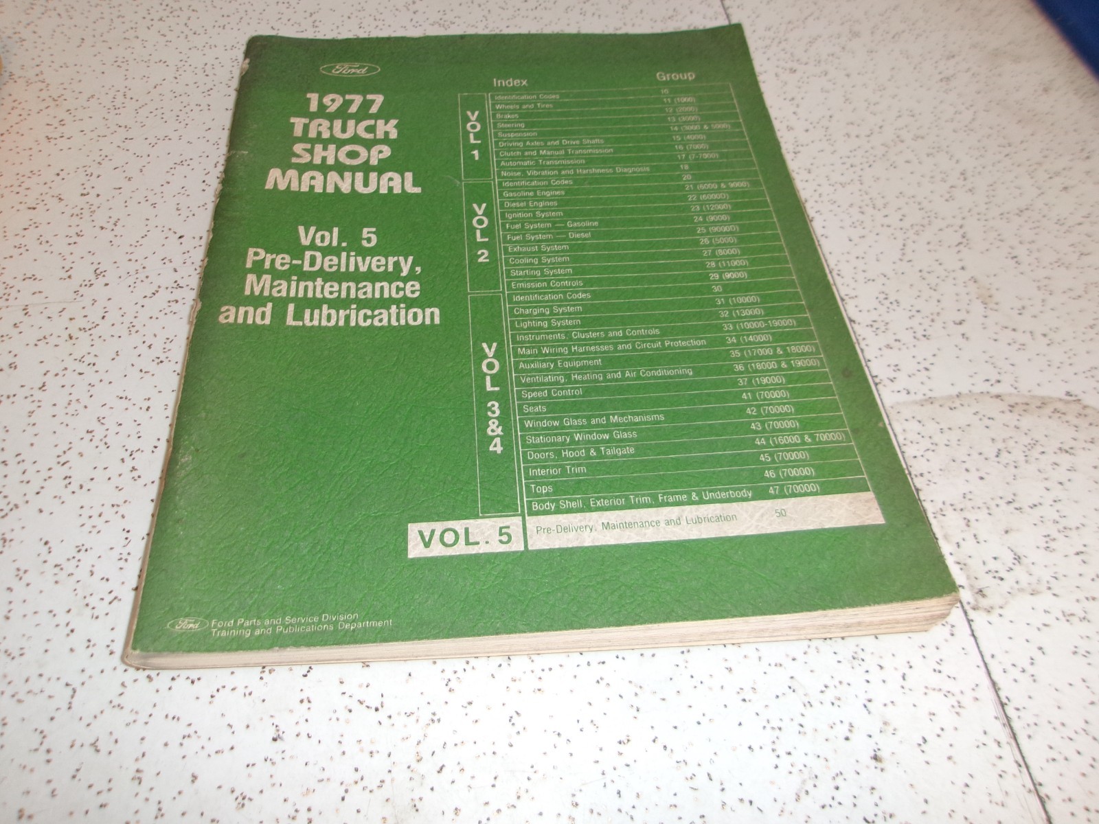 1977  ford truck  shop manual