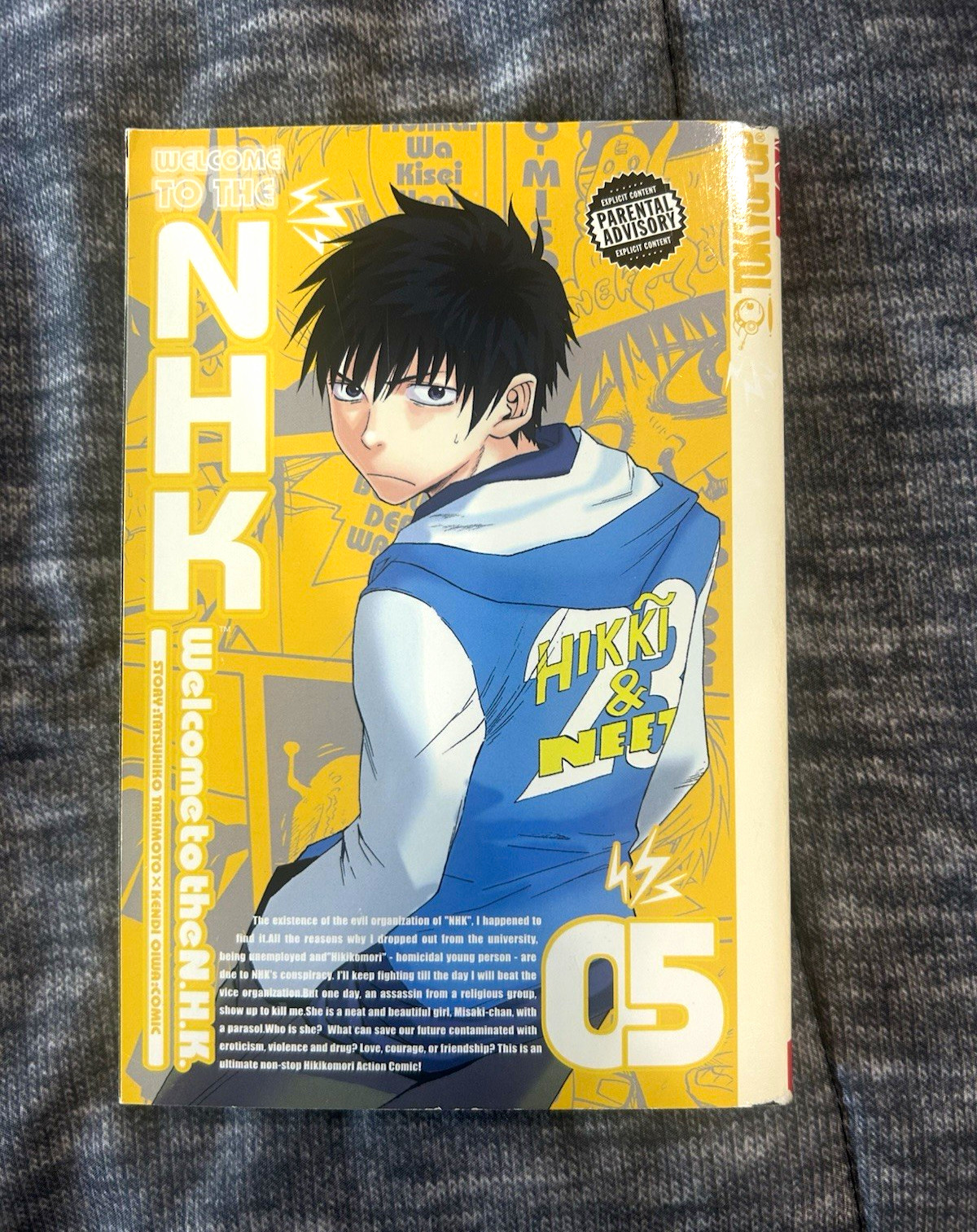 Tokyopop Welcome to the N.H.K. Manga Vol 5 TPB English Takimoto Oiwa