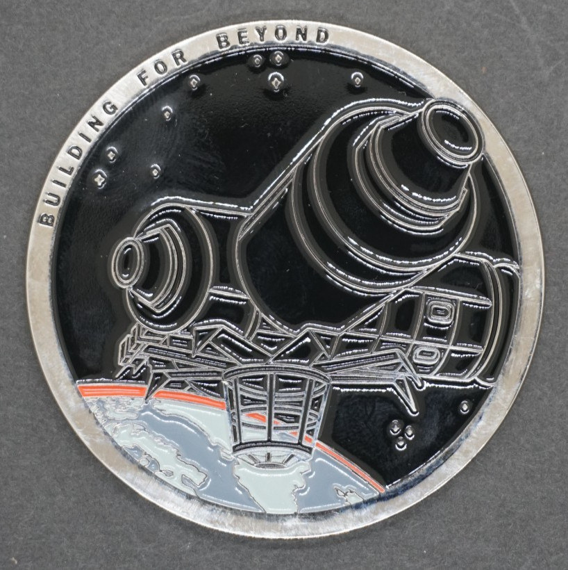Axiom Space challenge coin