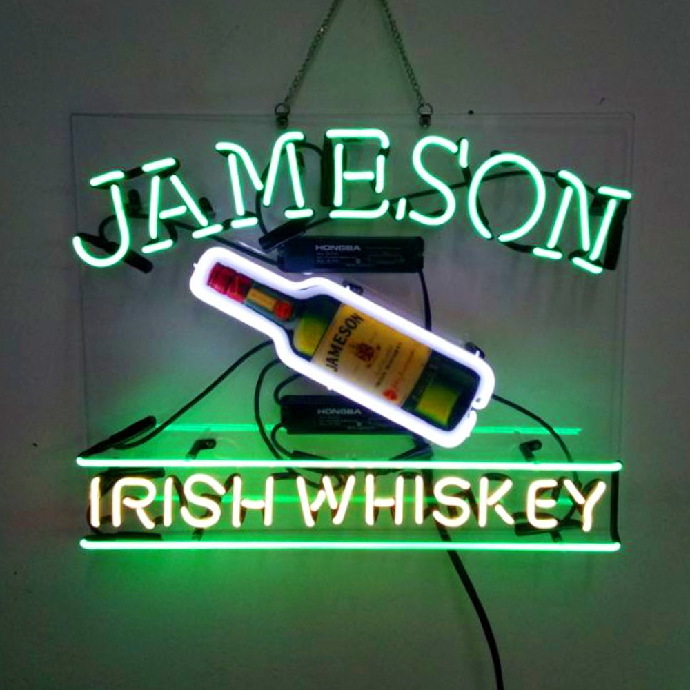 US STOCK Jameson Irish Whiskey Beer Neon Sign 19\