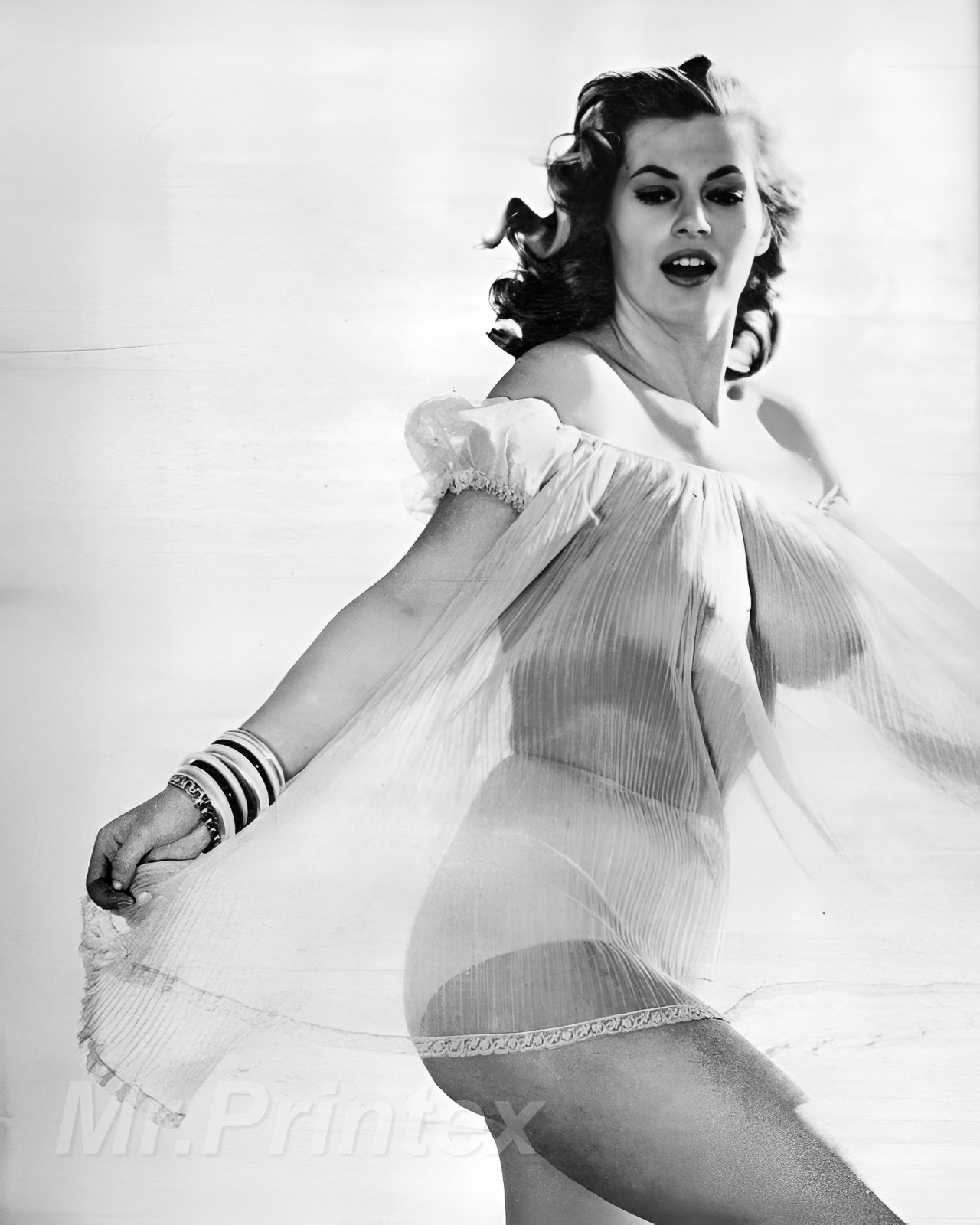 Anita Ekberg 🔵 8x10 Publicity Photo - Archival Photograph Movie Actress