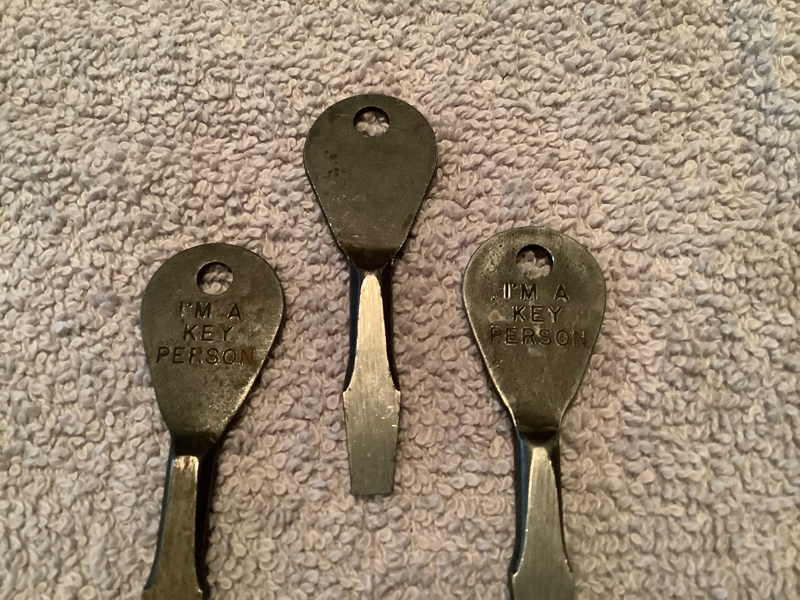 vintage Stanley PROTO Industrial Tools Pocket Keychain Screwdriver 
