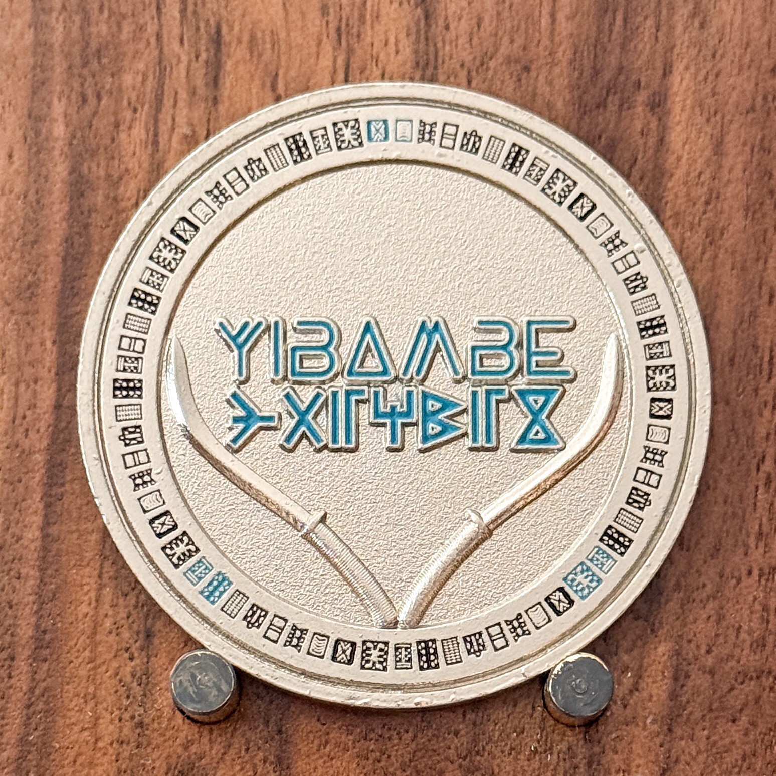 Wakanda Black Panther Vibranium Cosplay Challenge Coin  1#38