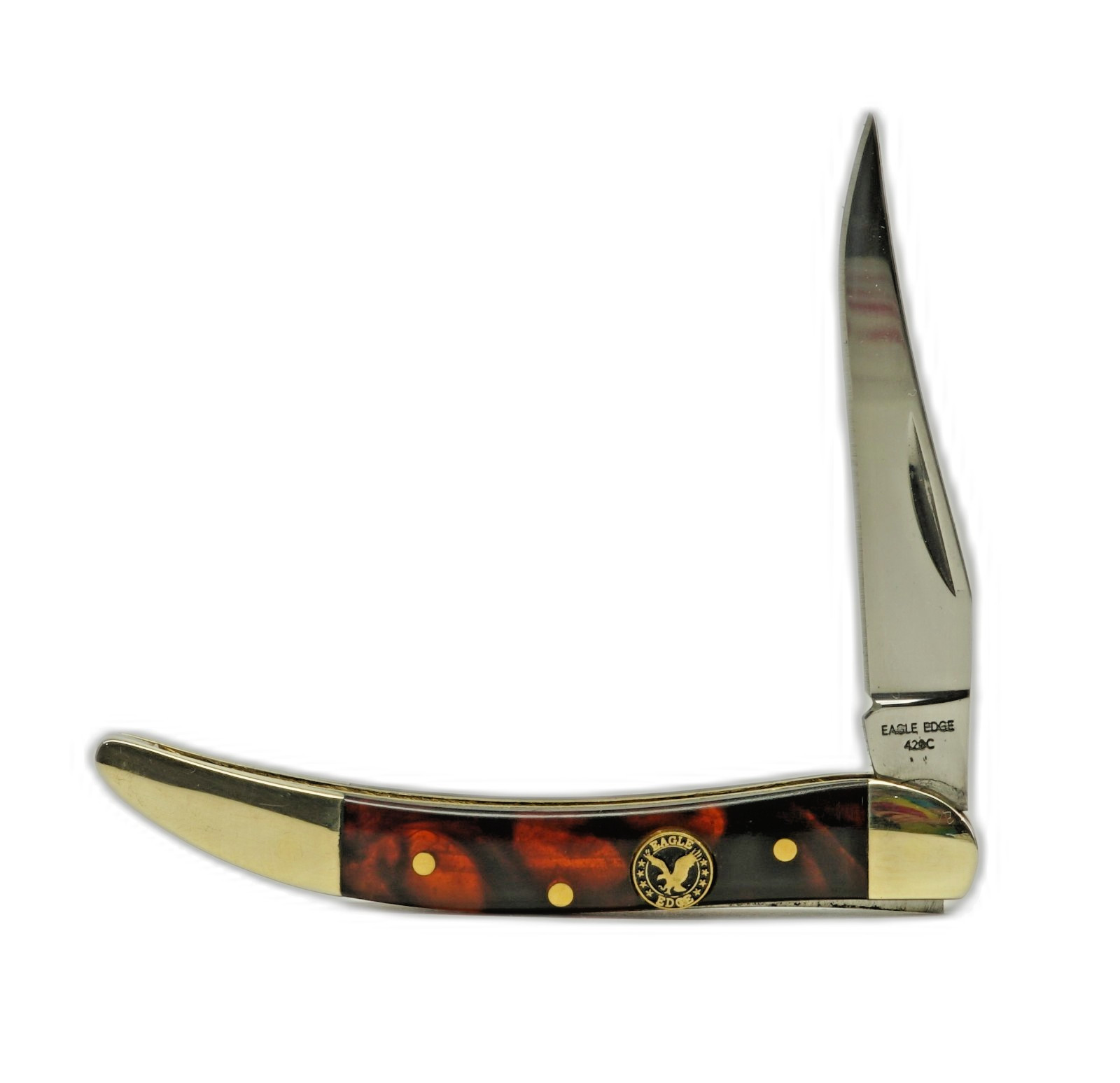 EAGLE EDGE - Traditional Pocket Knife, 3in Toothpick Single Blade EAGLE EDGE - Traditional Pocket Knife, 3in Toothpick Single Blade