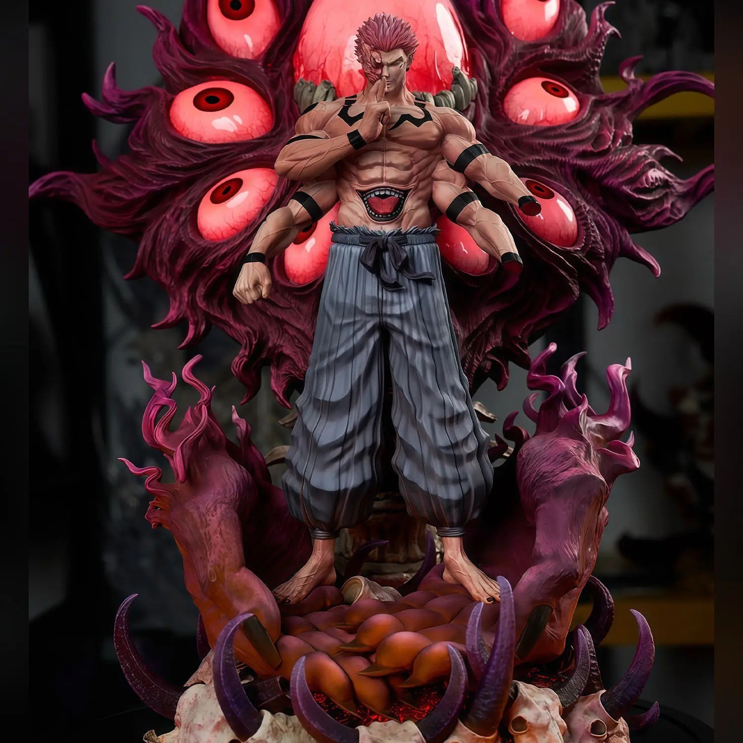 Ryomen Sukuna Early Form Figure – Jujutsu Kaisen 30cm Collectible Statue