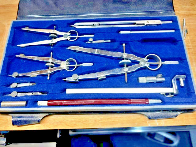Vintage ALVIN Drafting Set Germany
