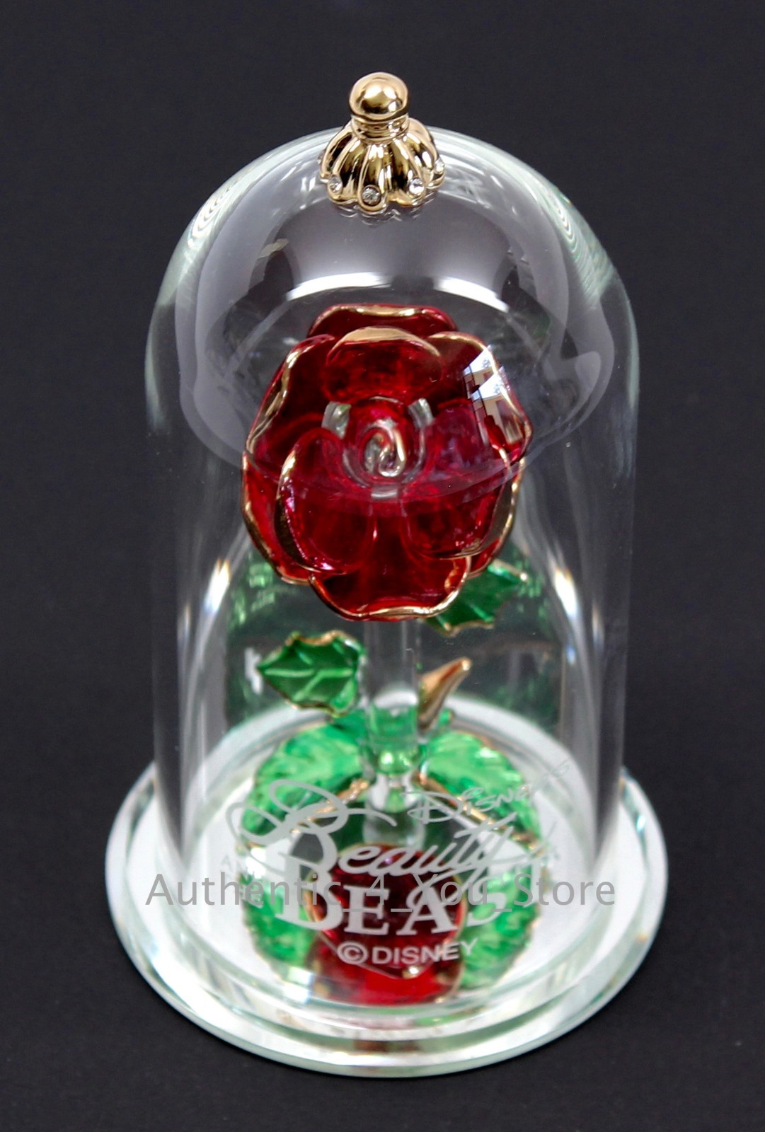 New Disney Arribas Brothers Beauty And The Beast Enchanted Rose 4.25