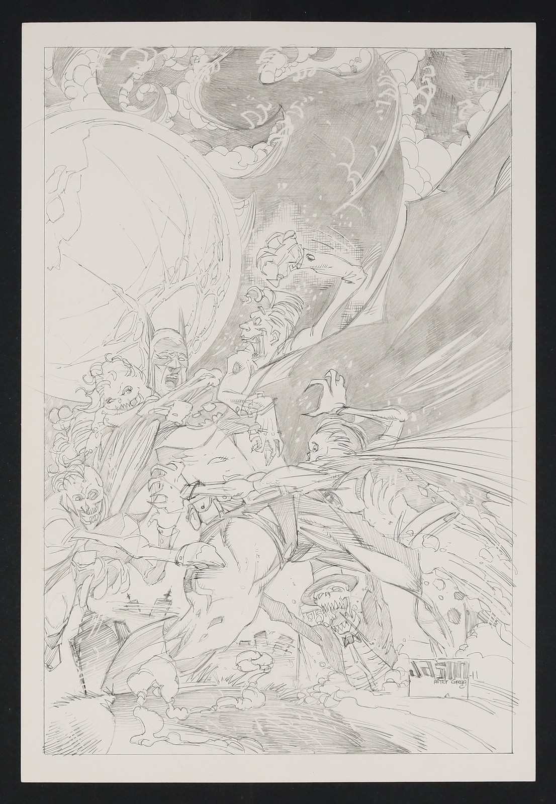 Batman Pinup by Jason Craig