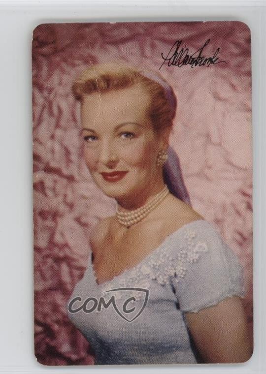 1952 Mother\'s/Family Cookies Television and Radio Stars Hillary Brooke #21 0ii1