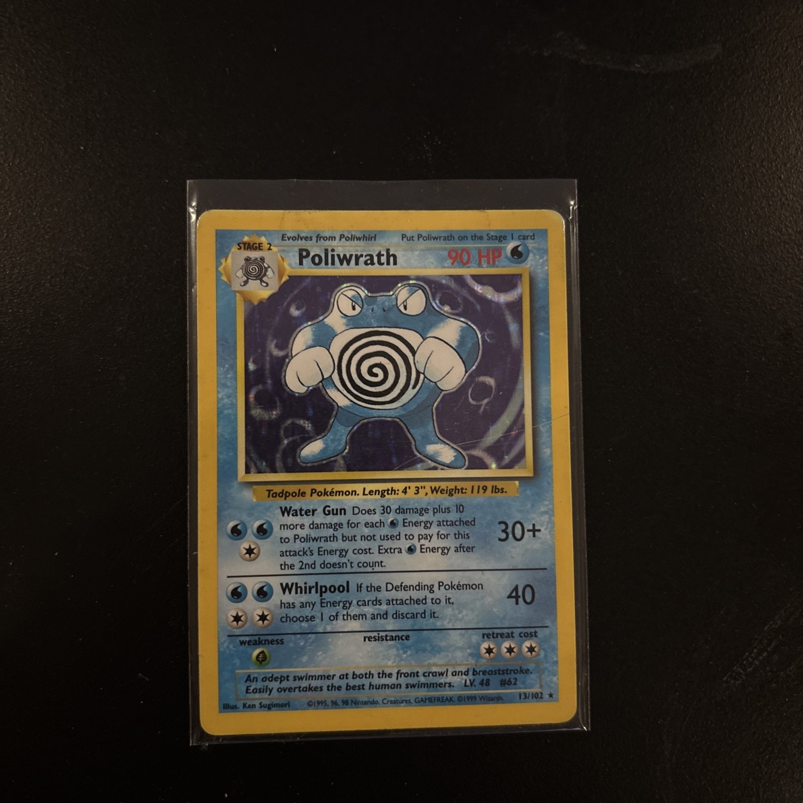 Pokémon TCG Poliwrath Holo 13/102