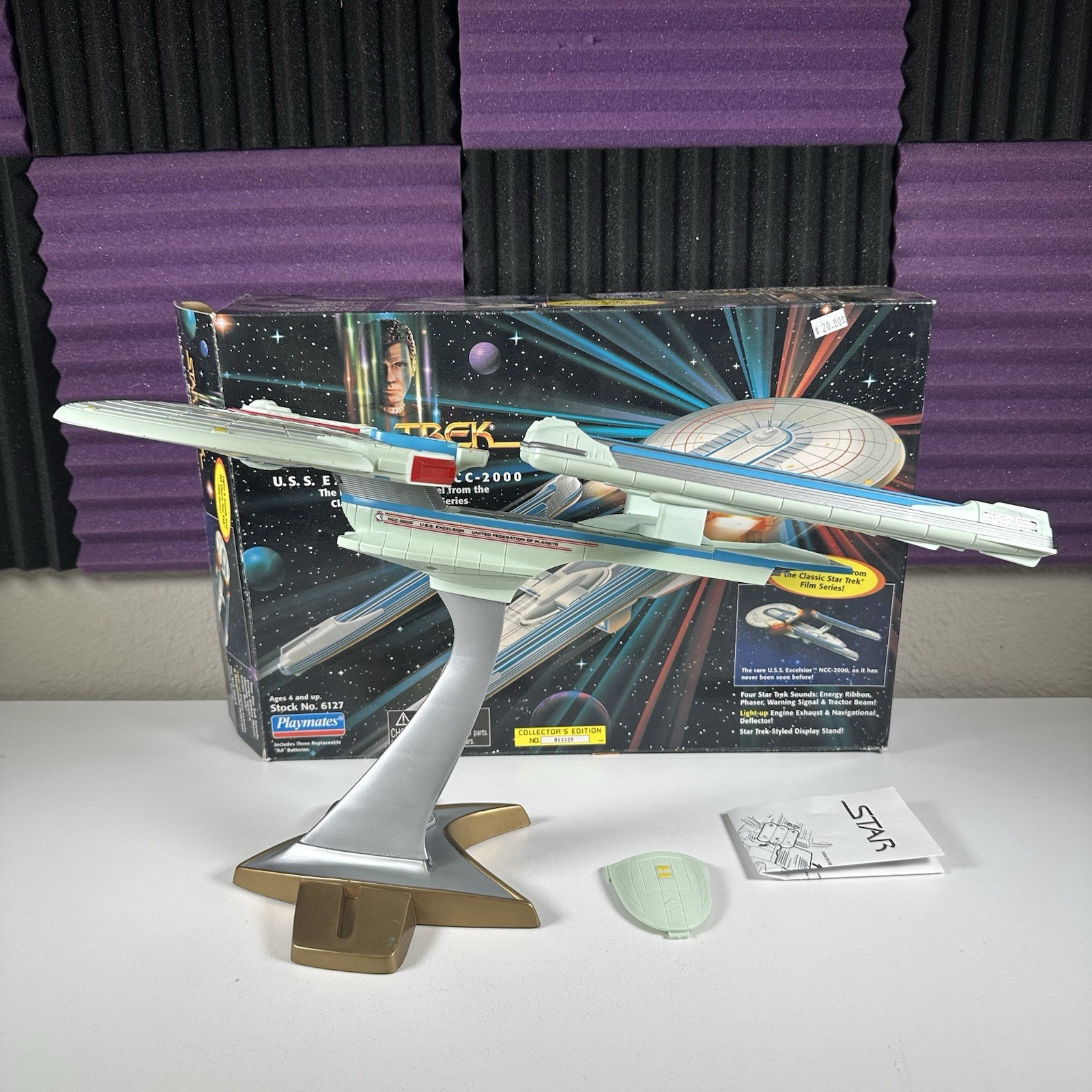 Playmates Star Trek Movie Collection USS Excelsior NCC-2000 - FAST SHIPPING