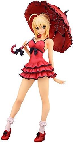 Alphamax Fate/Extra CCC: Saber PVC Figure One-piece Dress Version 1:7 Scale