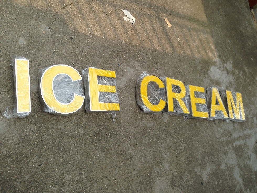 Custom Acrylic Sign,Stainless Steel Letter Signage,outdoor sign 12inches