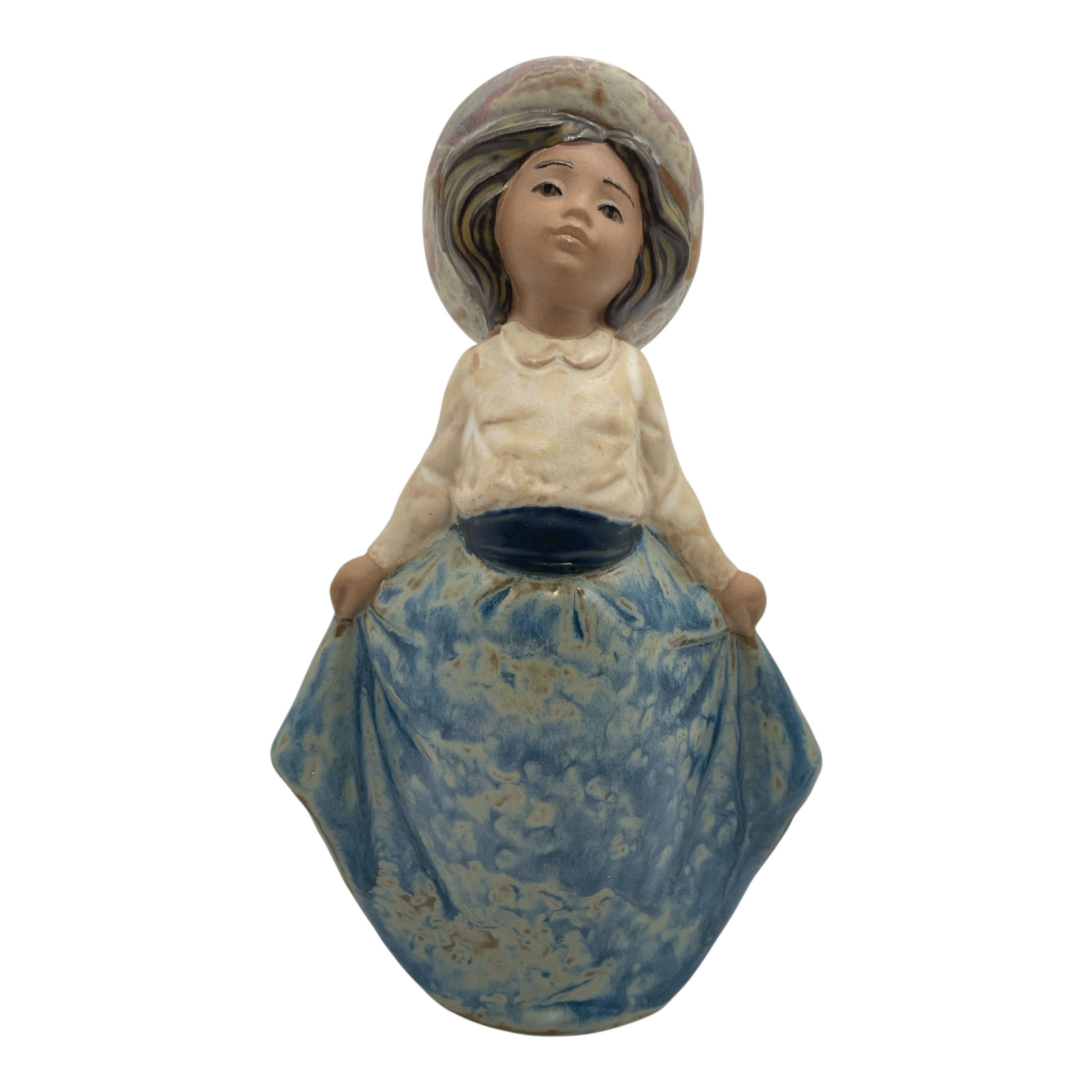 Vintage Nao Lladro The Curtsy Hand Made Figurine Spain Daisa Gres Porcelain 7