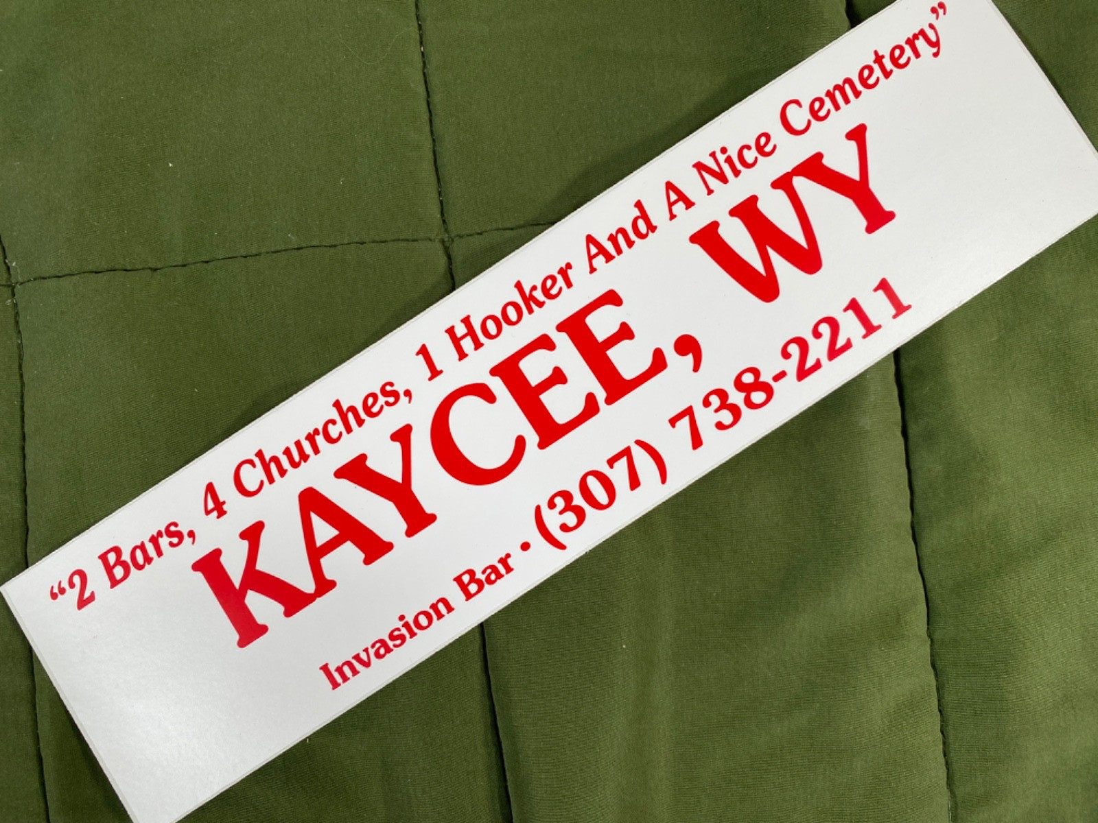 1980s KAYCEE, WYOMING vintage 3 1980s KAYCEE, WYOMING vintage 3