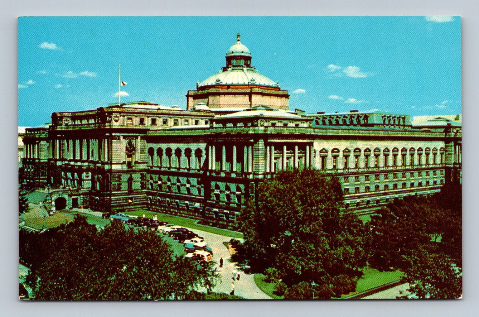 Vintage Library of Congress Washington D.C. Chrome Postcard Unused Vintage Library of Congress Washington D.C. Chrome Postcard Unused