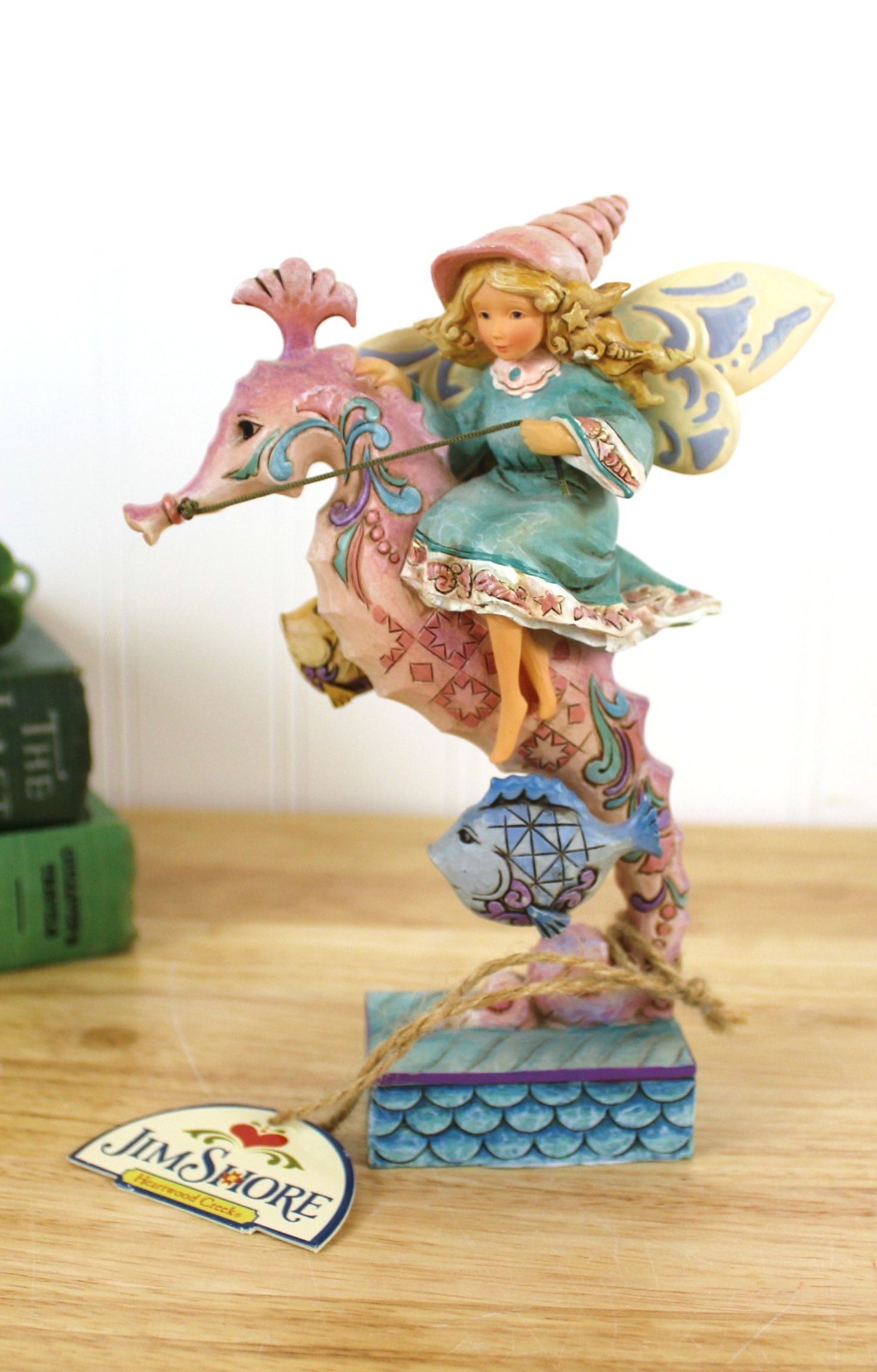 Jim Shore CHOICE Sculpture Figure Heartwood Creek Sea Fairy Firefighter House