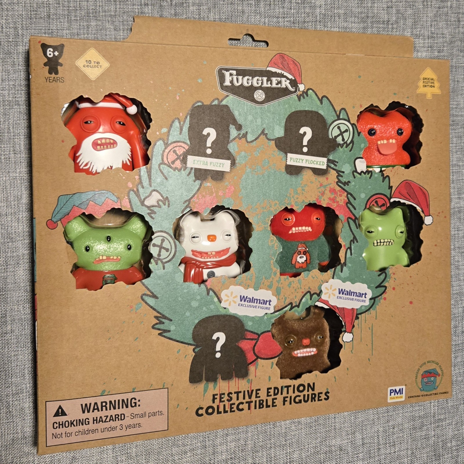 2026 Fuggler Fuggmas Christmas Exclusive Festive Edition 10pk Figurines 🧑‍🎄