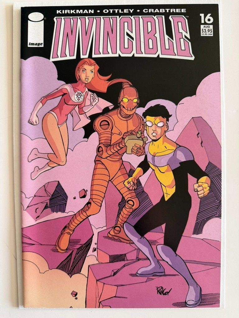Invincible 16  1st Angstrom Levy Image Comics 2004 High Grade