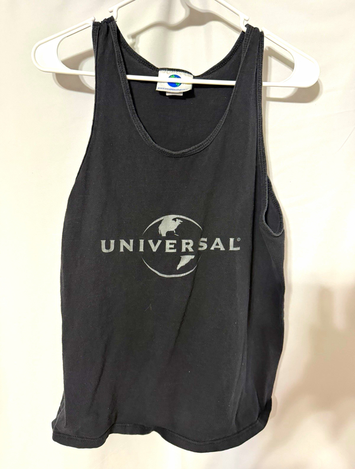 Vintage Universal Studios Tank Top Shirt w/ Universal Logo Amusement Parks Small