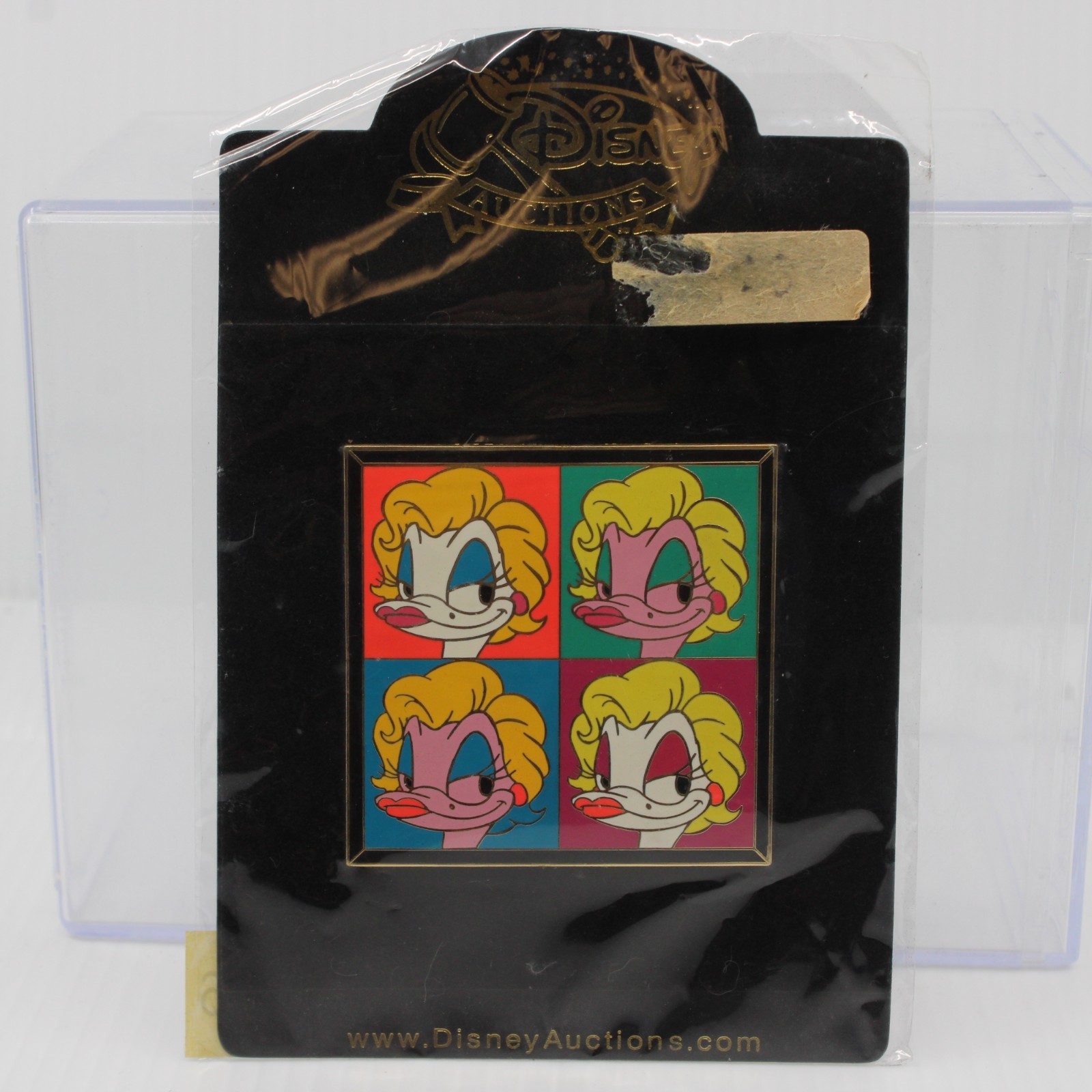 B1 Disney DA Auctions Masterpiece LE 100 Pin Daisylyn Daisy Duck Andy Warhol