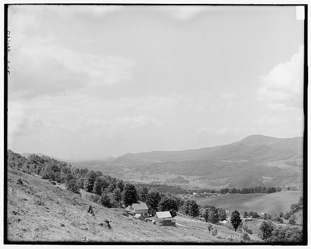 Photo:North Adams MA Hoosac Valley Mount Greylock 1900s Panorama