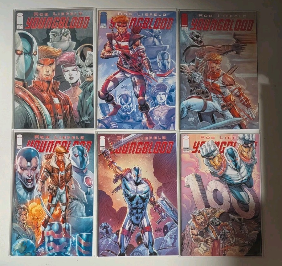 YOUNGBLOOD (2025) #1 2 3 4 5 + #100 NM-/VF+ COMPLETE SET IMAGE COMICS
