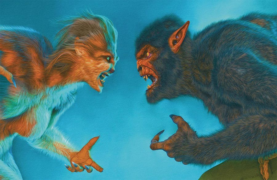 Mark Spears Monsters #7 Cover G Variant Mark Spears Wolves Virgin Near Mint