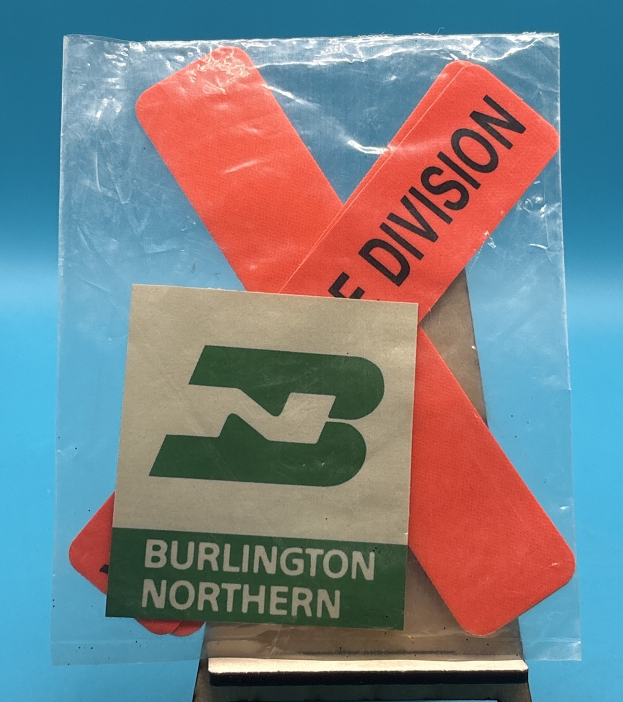NOS Burlington Northern BN Yellowstone Division Railroad 3M Decals Stickers
