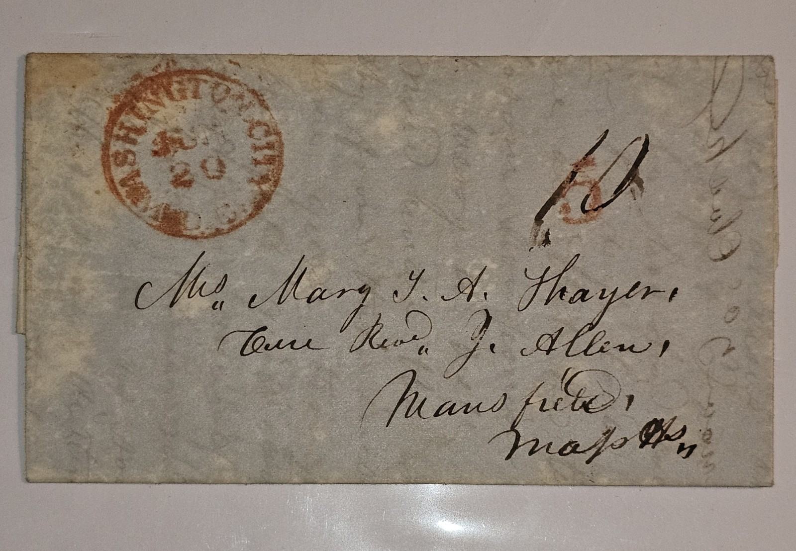 1852 Letter on John L. Dagg's Illness | Rev. Charles Dagg | Baptist History...