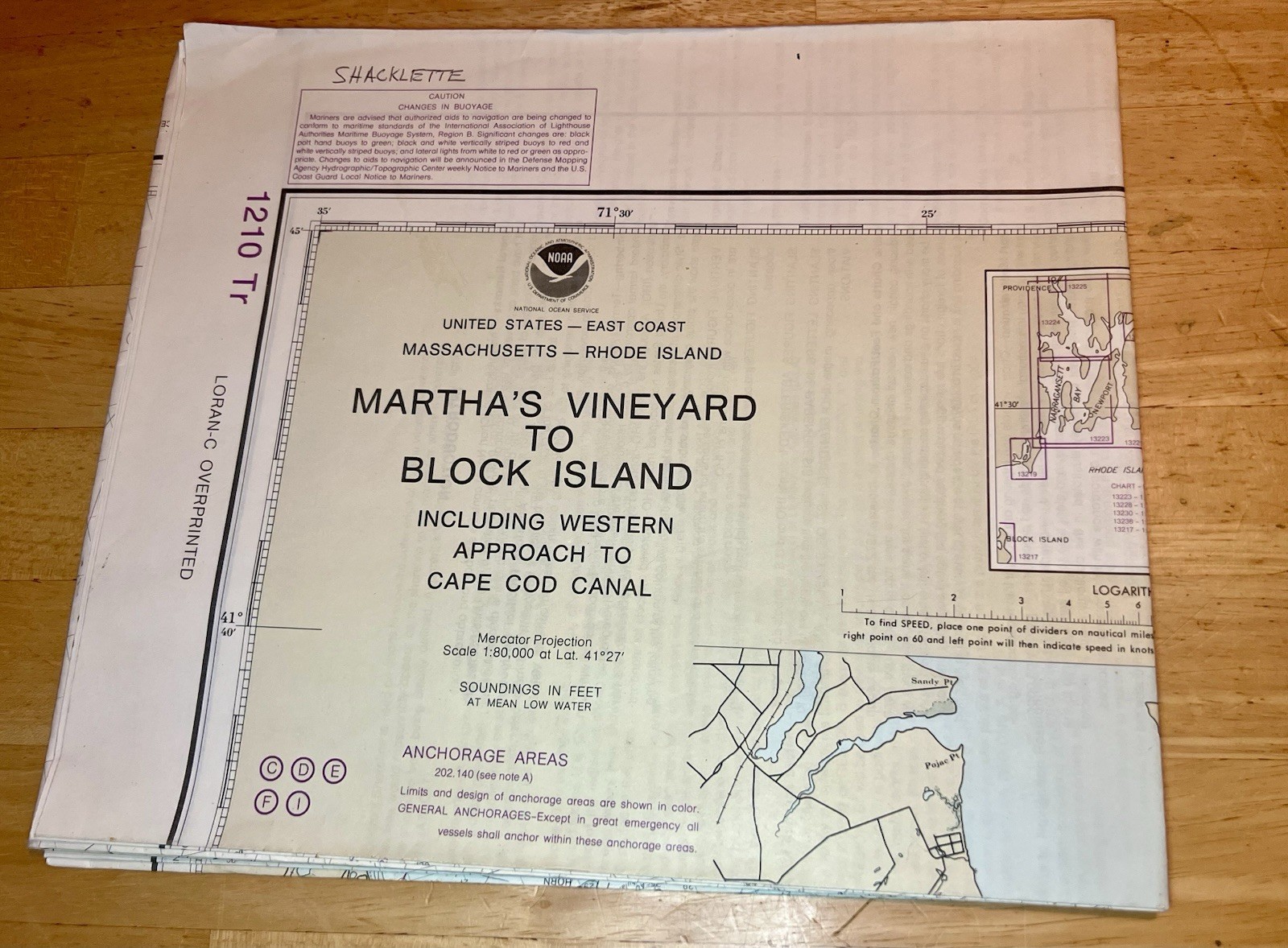 NOAA Martha's Vineyard To Block Island Nautical Map 1210 Tr Instructional NOAA Martha's Vineyard To Block Island Nautical Map 1210 Tr Instructional