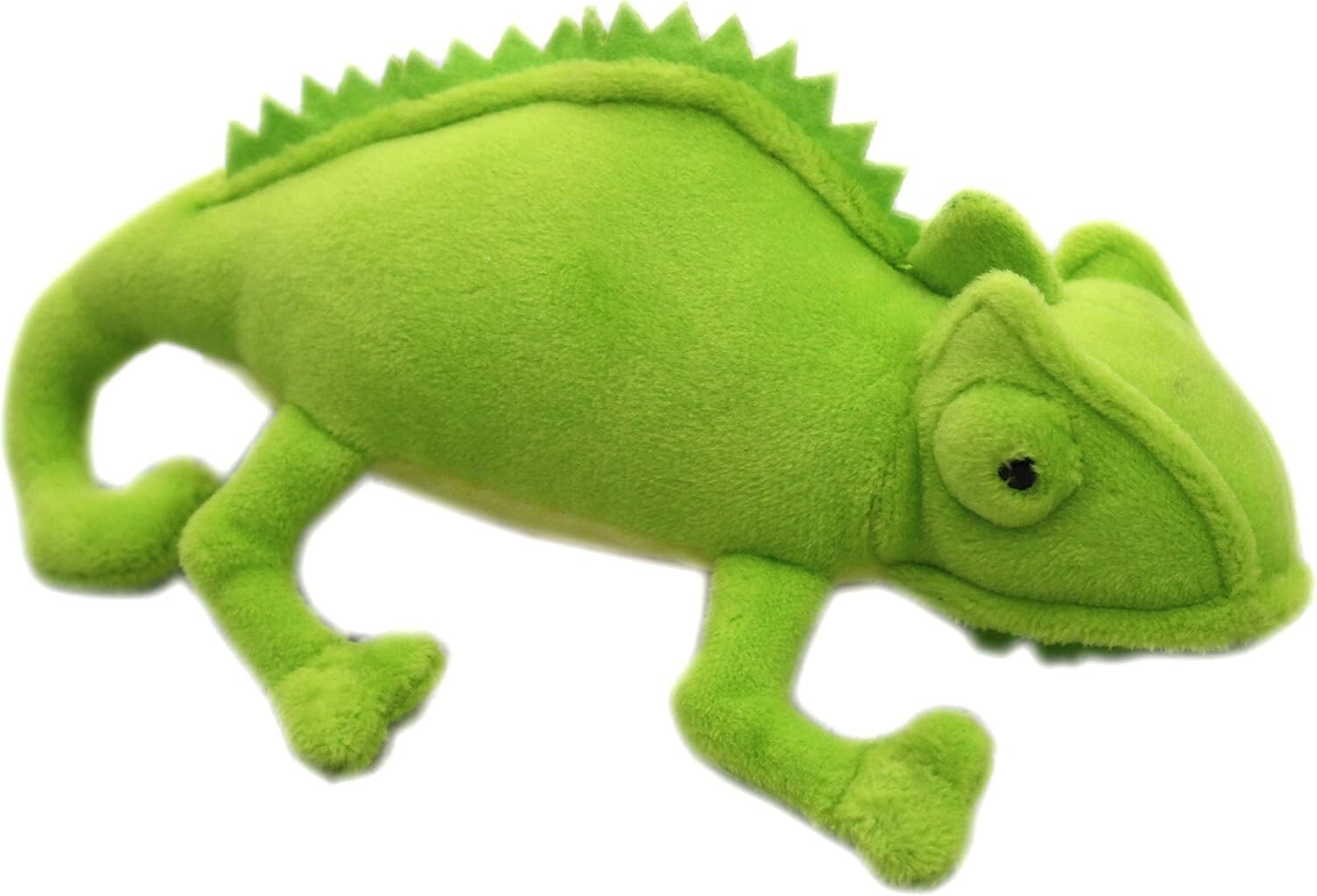 Stuffed toy, magnet, chameleon, Material: polyester, Overall width: 16cm