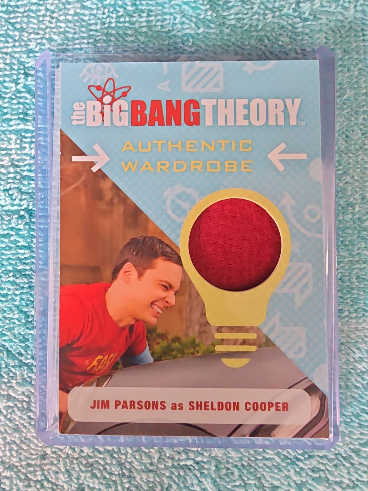 Cryptozoic Big Bang Theory M17 Authentic Wardrobe Jim Parsons Card As Sheldon