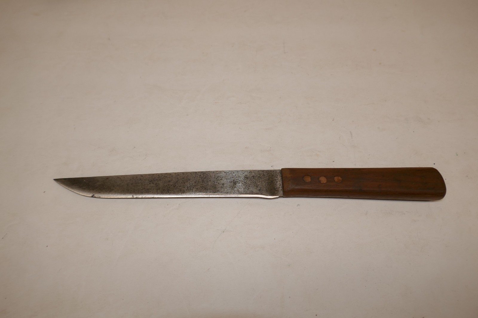 VINTAGE Made in USA    10.5 inch Carbon Steel Chefs/Kitchen KNIFE