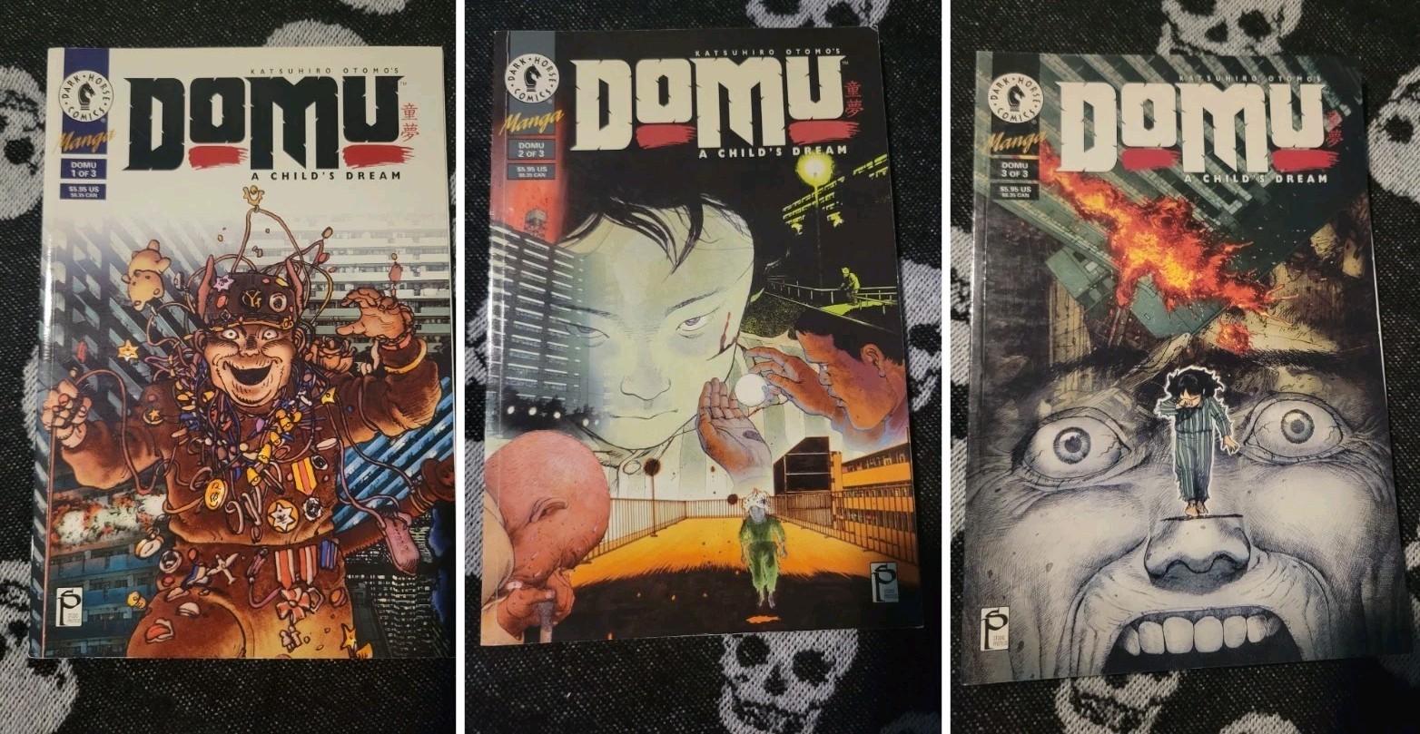 Domu A Child's Dream # 1 2 3 Dark Horse MANGA Comics FULL 1995 SERIES 