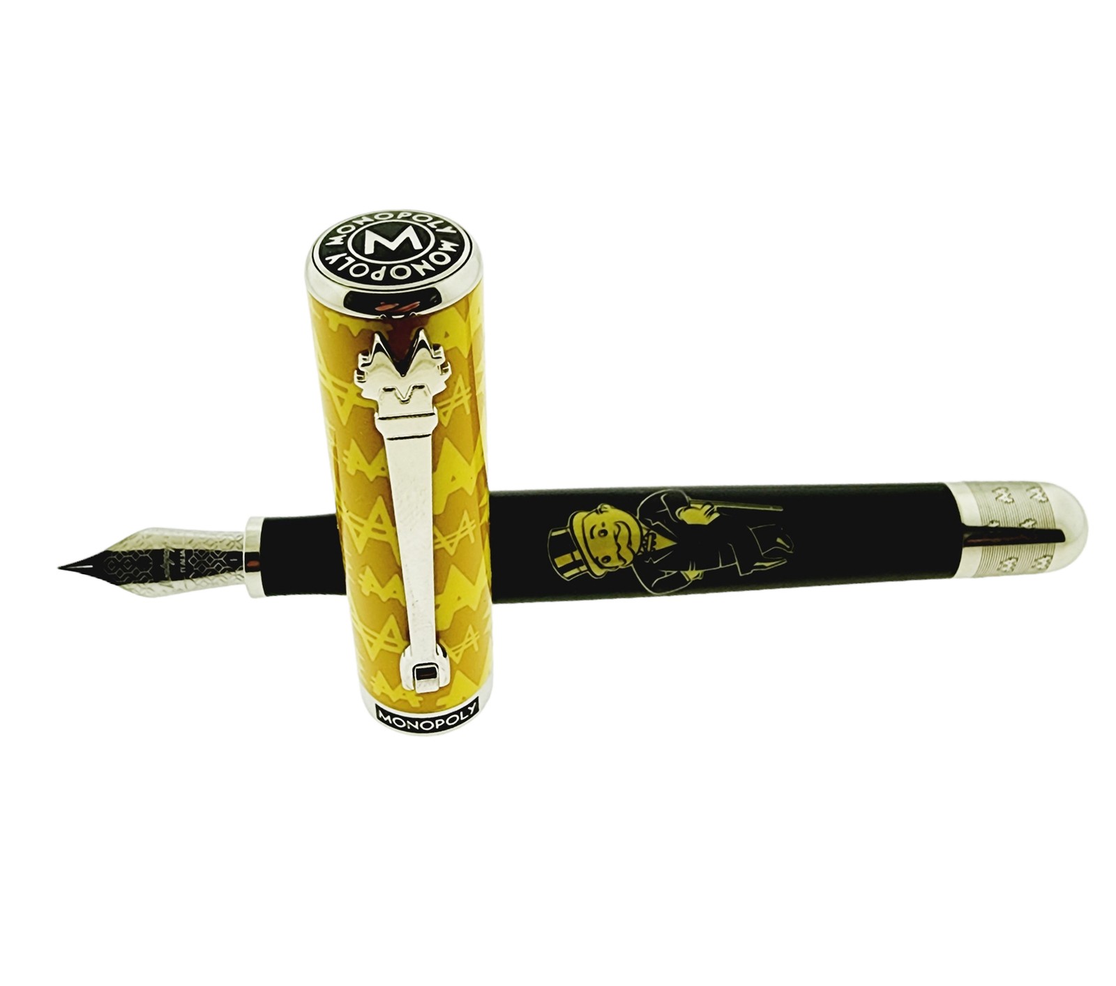 Montegrappa ISMXO3MM Monopoly Tycoon Fountain Pen Medium Nib
