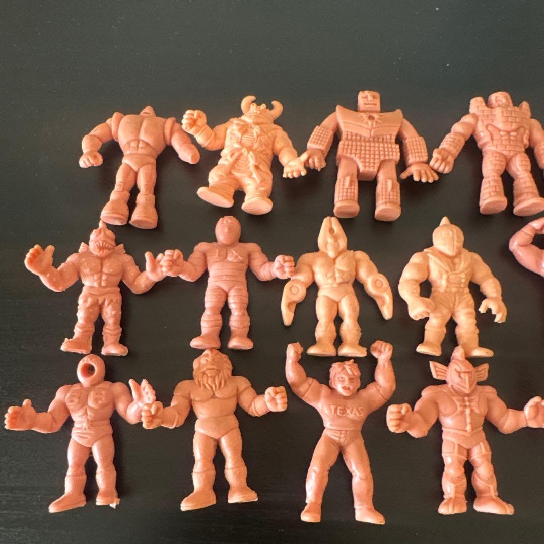 Kinnikuman Kinkeshi Showa Retro Eraser Figure Lot Collectible 15+