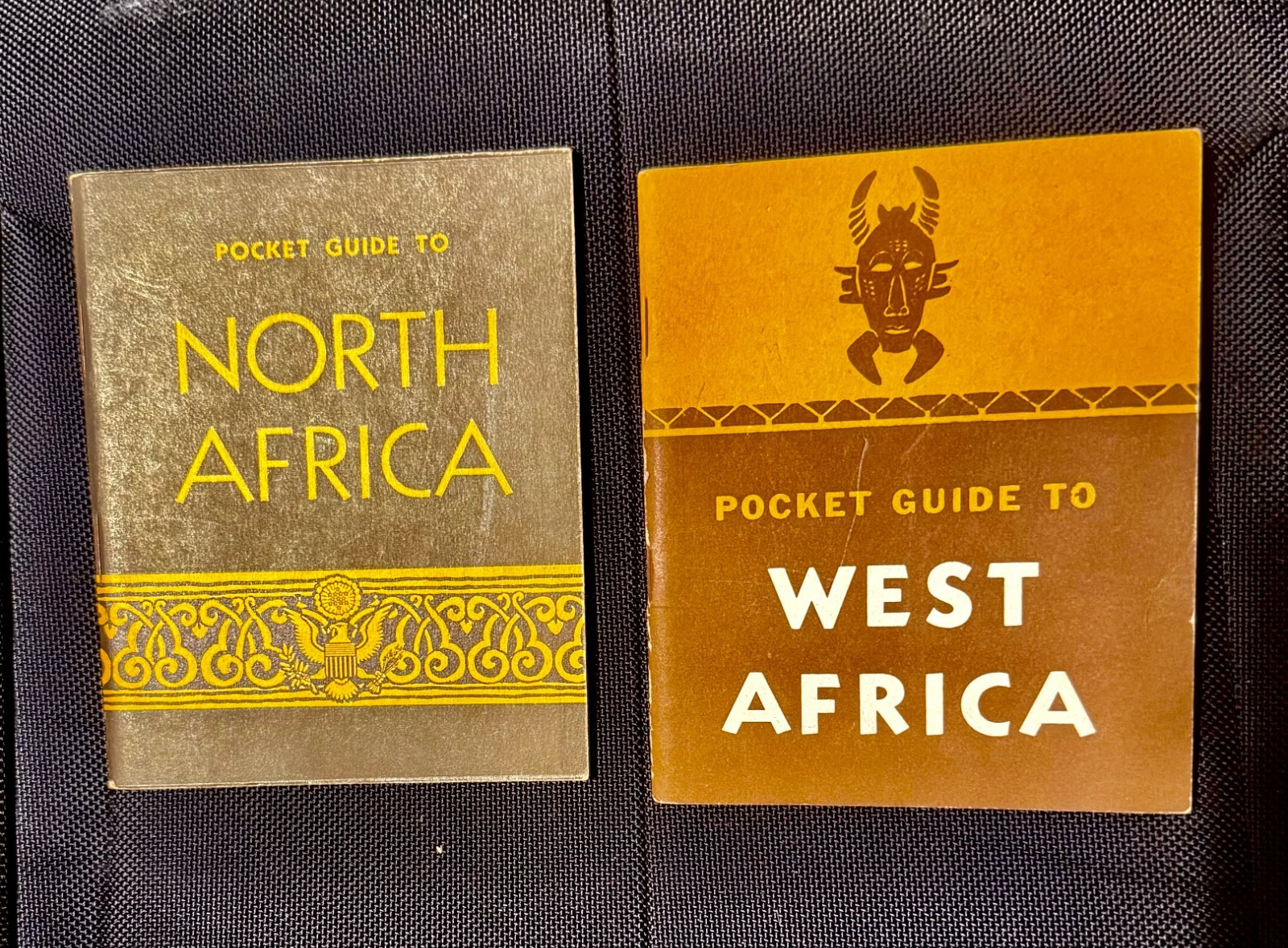 1943 Pocket Guide US War & Navy Department WWII - NORTH AFRICA & WEST AFRICA