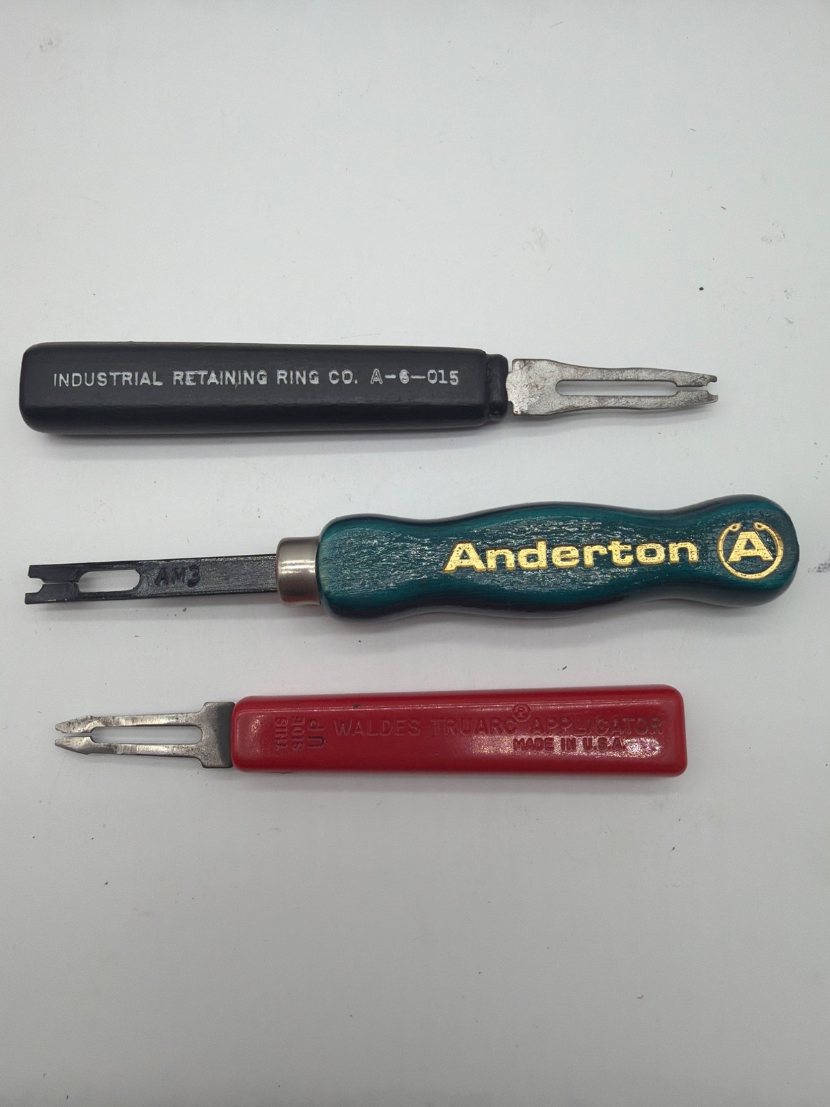 Mixed Lot 3 Retaining Ring Tools Industrial A-6-015 Anderton AM3 Waldes Truarc