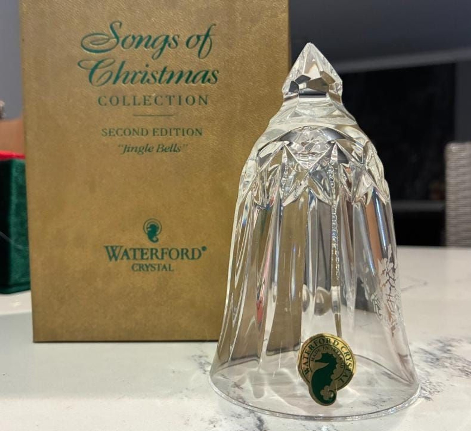 Waterford Crystal Songs of Christmas Collection Bell Second Edition in Original