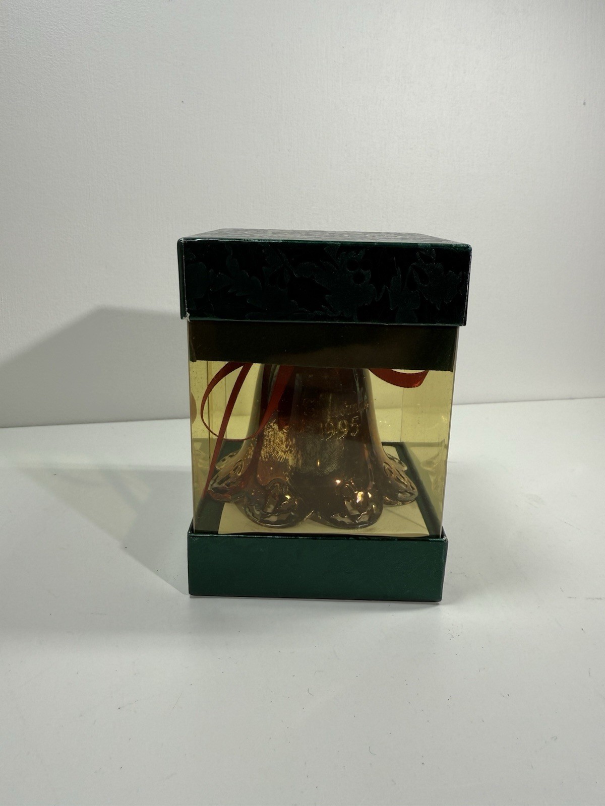 Towle 1995 Silverplated Bell Christmas Ornament In box w/ card Towle 1995 Silverplated Bell Christmas Ornament In box w/ card