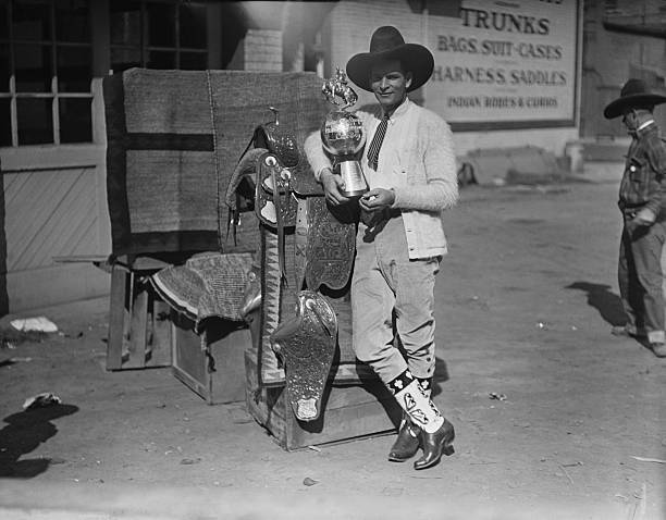 Yakima Canutt the World's Champion All Around Cowboy is shown He - 1925 Photo