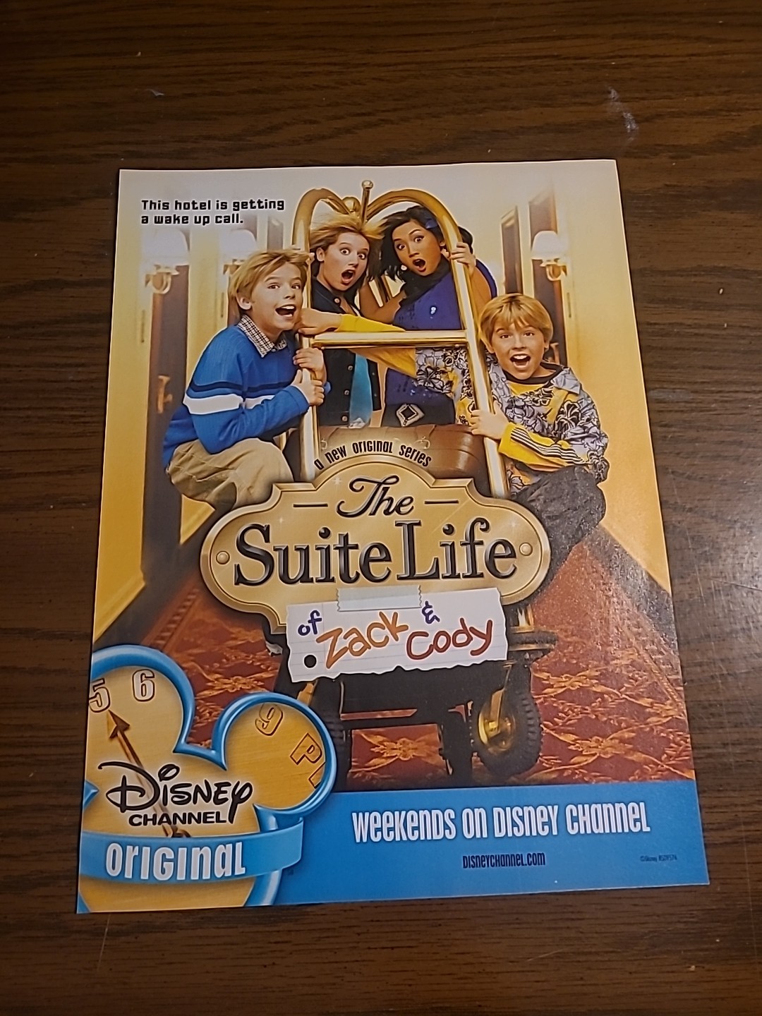 The Suite Life Of Zack & Cody Print Ad 8x11 2005 Promo Wall Art 