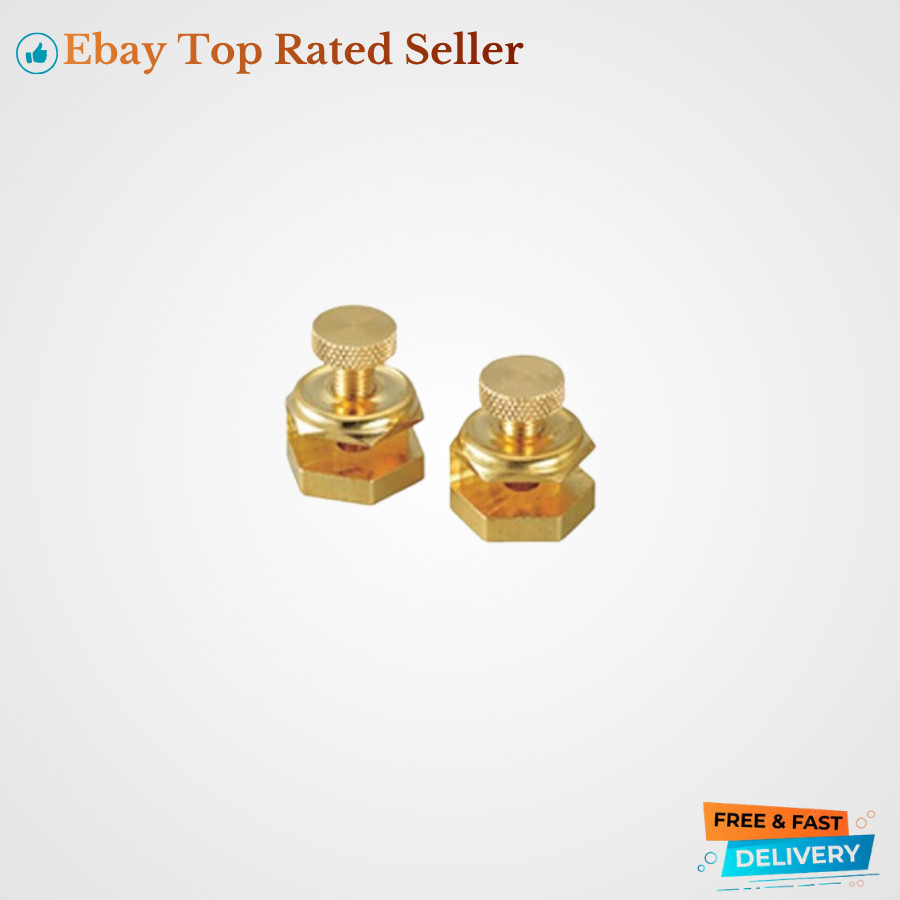 2 Pcs Brass Stair Square Gauge Set Framing Square Stops Layout Tool