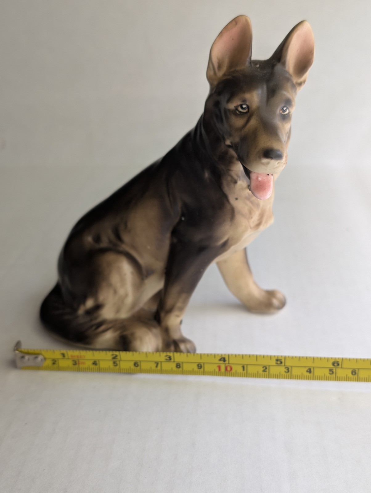 Vintage Erich Stauffer German Shepherd  Dog Figurine No. 8271 