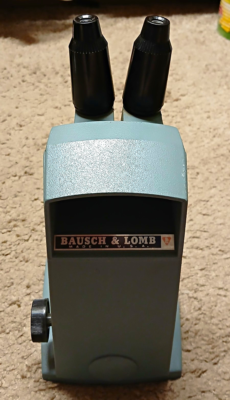 Bausch & Lomb Binocular Stereo Microscope Head Made in U.S.A.