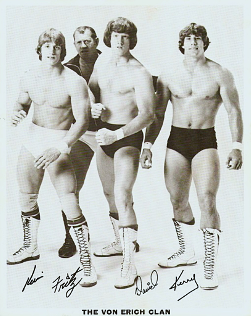 The Von Erich Family Wrestling Team 8