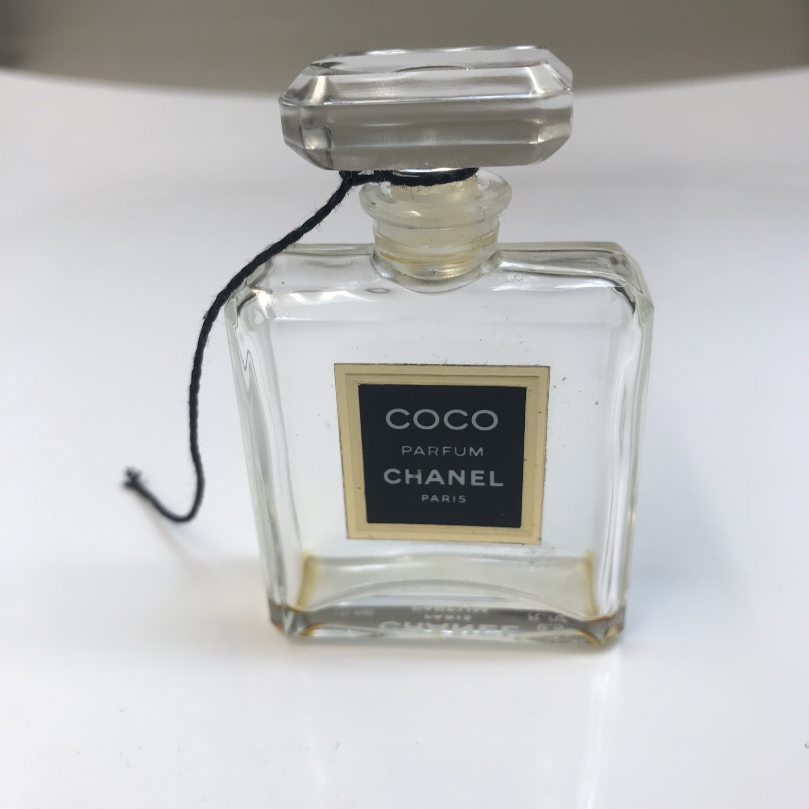 Rare collectible Vintage 1986 COCO CHANEL  Parfum Empty 15ml  glass bottle